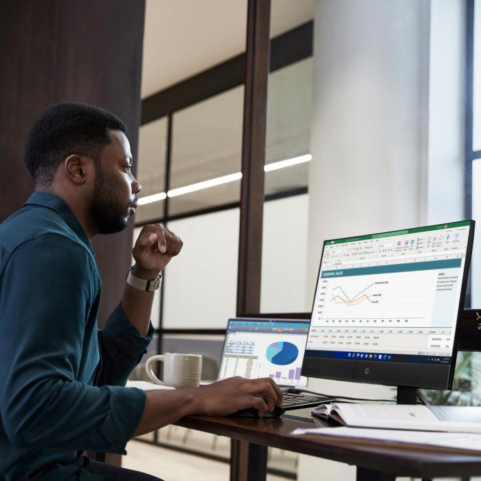 HP AiO ProOne 440-G9 23.8" FHD IPS AG, Intel i5-14500, 16GB, F512GB, UMA, WiFi, 3y, Win11P, black