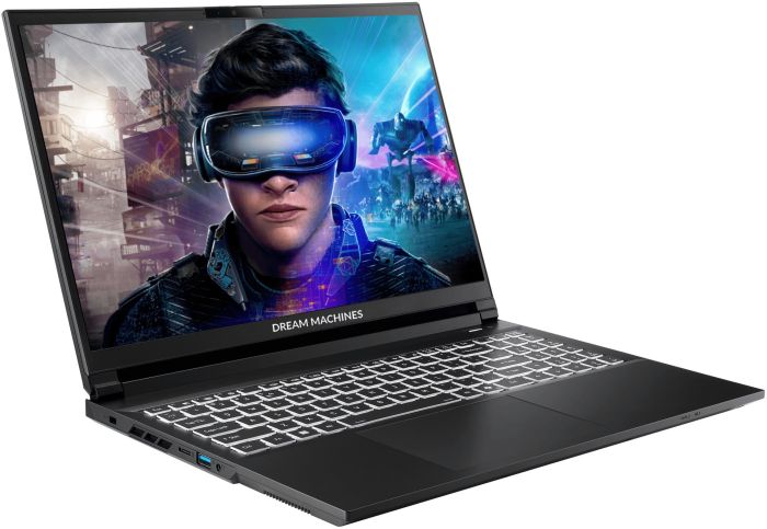 Ноутбук Dream Machines RT5070-15 15.6FHD+ IPS, AMD AI 9 HX 370, 32GB, F2TB, NVD5070-8, DOS, чорний