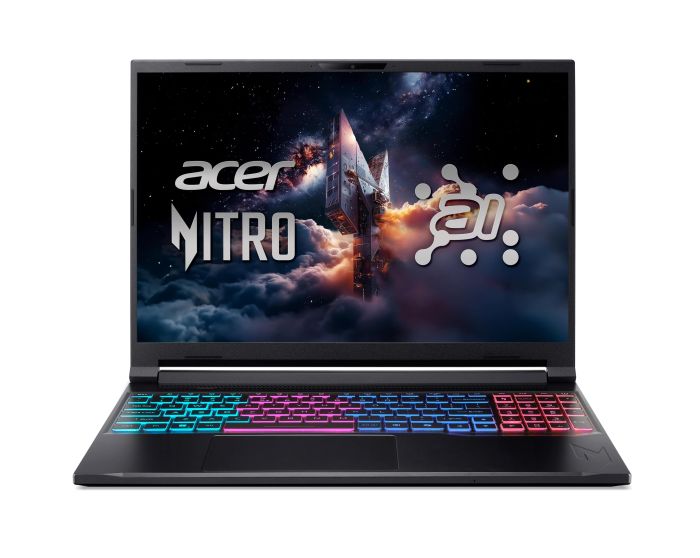 Ноутбук Acer Nitro V 16S ANV16S-61 16" WQXGA IPS, AMD R9-365, 32GB, F1TB, NVD5070-8, Win11P, чорний