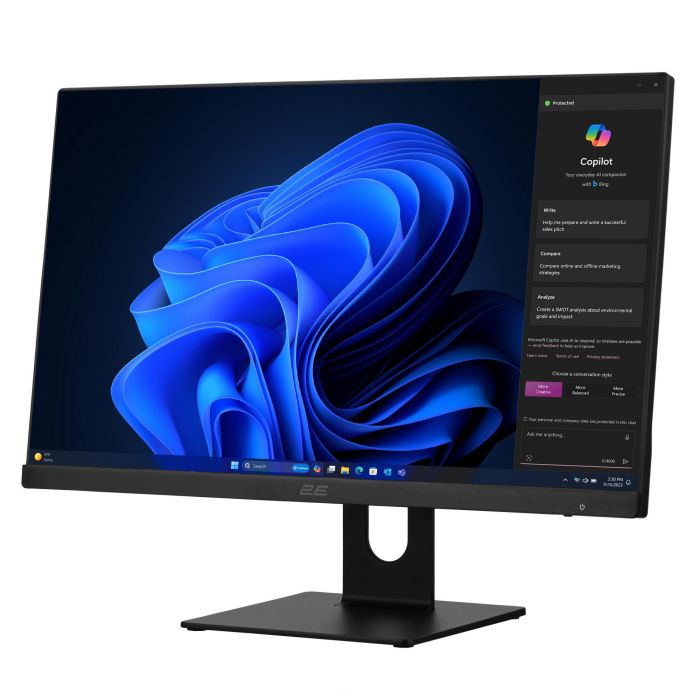 ПК Моноблок 2E Rational K6 23.8" FHD IPS Intel i3-12100, 16Gb, F256GB, UMA, H610, K6.610, 120W, Win11PE, черный