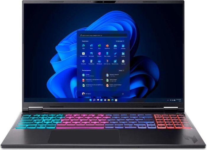 Ноутбук Acer Nitro V 16S ANV16S-61 16" WQXGA IPS, AMD R9-365, 32GB, F1TB, NVD5070-8, Win11P, чорний