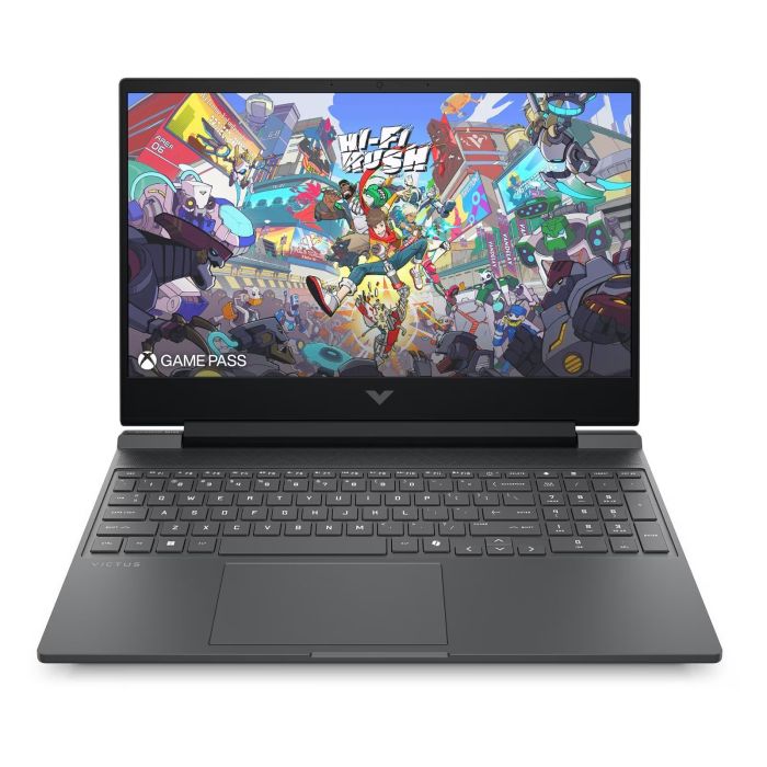 Ноутбук HP Victus 15-fb3013ua 15.6" FHD IPS AG, AMD R5-8645HS, 16GB, F512GB, NVD3050-6, DOS, сірий