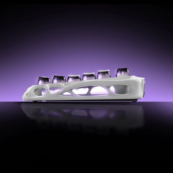 Клавіатура механічна GravaStar Mercury V75 80keys, Magnetic Jade Pro, 8K, USB-A, RGB, Mecha Gray