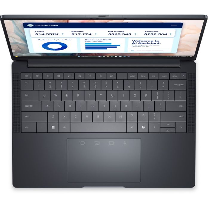 Ноутбук Dell Pro 14 Premium 14" QHD+ OLED Touch, Intel U7-268V, 32GB, F512GB, UMA, Win11P, чорний