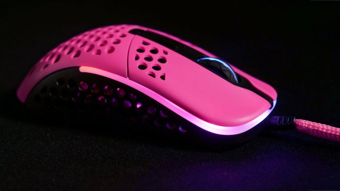 Mouse Xtrfy M42, USB-A, RGB, Рожевий