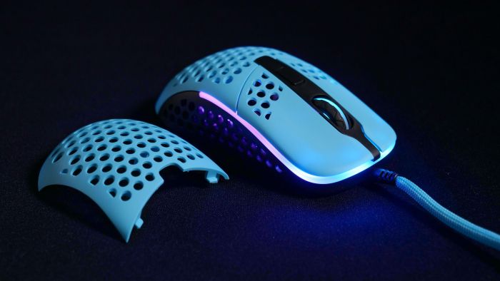 Mouse Xtrfy M42, USB-A, RGB, Miami Blue
