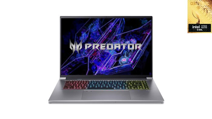 Ноутбук Acer Predator Triton Neo 16 PTN16-51 16" WQXGA, Intel U7-155H, 32GB, F1TB, NVD4060-8, Lin, сріблястий