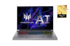 Ноутбук Acer Predator Triton Neo 16 PTN16-51 16" WQXGA, Intel U9-185H, 32GB, F1TB, NVD4060-8, Lin, сріблястий