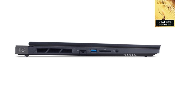 Ноутбук Acer Predator Helios 18 PH18-73 18" WQUXGA IPS, Intel U9-275HX, 192GB, F5TB, NVD5090-24, Win11P, чорний