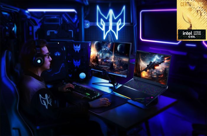 Ноутбук Acer Predator Helios 18 PH18-73 18" WQUXGA IPS, Intel U9-275HX, 64GB, F2TB, NVD5090-24, Lin, чорний