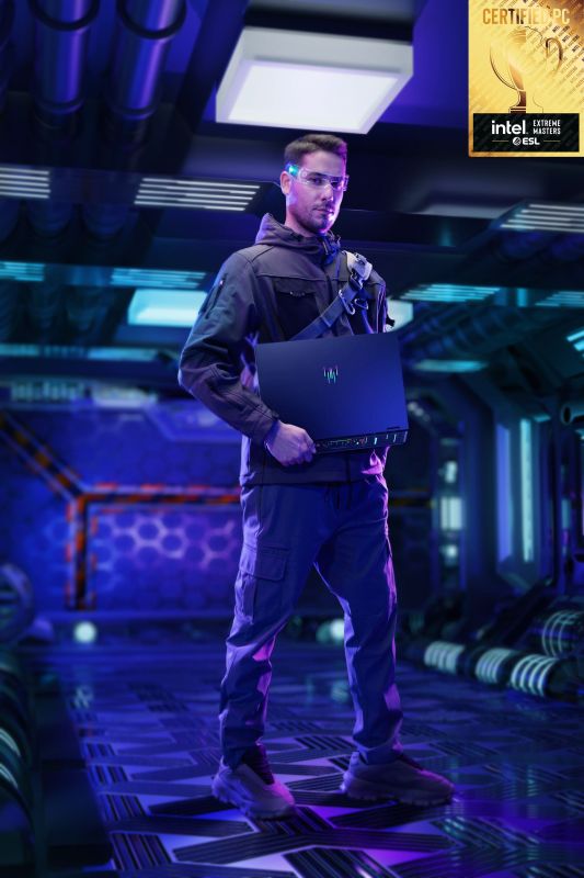 Ноутбук Acer Predator Helios 16 PH16-73 16" OLED, Intel U9-275HX, 64GB, F2TB, NVD5070Ti-12, Win11P, черный