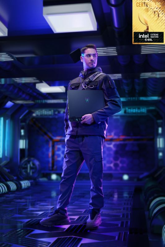 Ноутбук Acer Predator Helios 16 PH16-73 16" OLED, Intel U9-275HX, 64GB, F2TB, NVD5070Ti-12, Win11P, черный