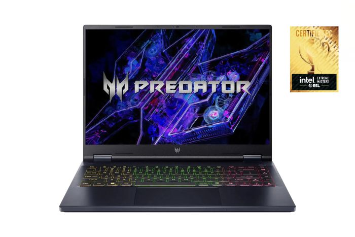 Ноутбук Acer Predator Helios Neo 14 PHN14-71 14.5" 2.8K OLED, Intel U9-285H, 32GB, F1TB, NVD5060-8, Lin, черный
