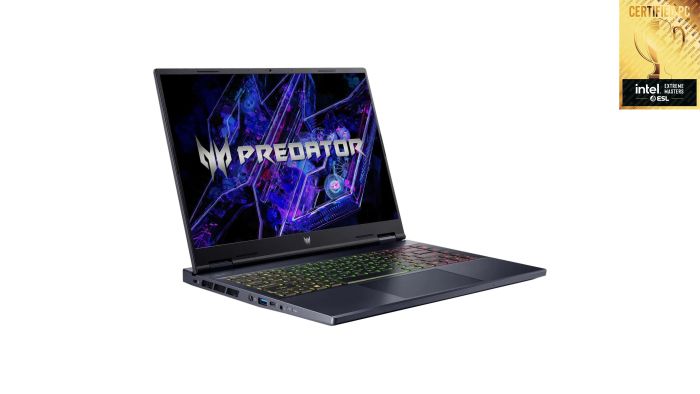 Ноутбук Acer Predator Helios Neo 14 PHN14-71 14.5" 2.8K OLED, Intel U9-285H, 32GB, F1TB, NVD5060-8, Lin, черный