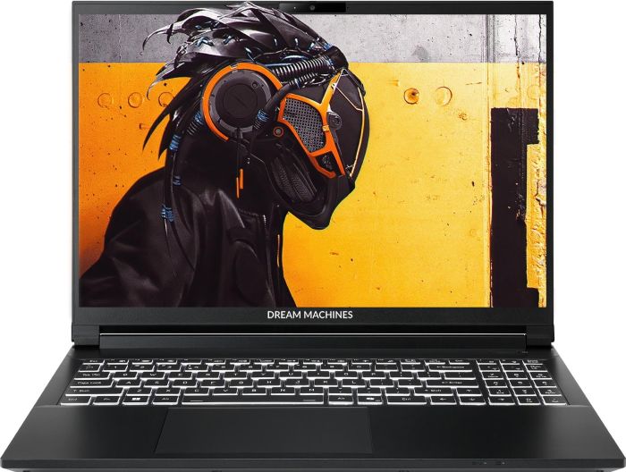 Ноутбук Dream Machines RT5050-15 15.3FHD+ IPS, AMD AI 9 HX 370, 16GB, F1TB, NVD5050-8, DOS, чорний