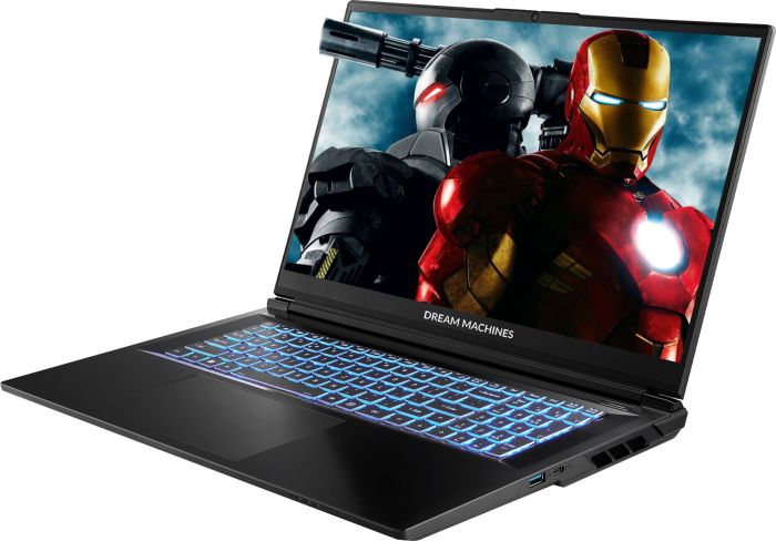 Ноутбук Dream Machines RG5060-17 17.3QHD IPS, Intel i9-14900HX, 32GB, F2TB, NVD5060-8, DOS, чорний