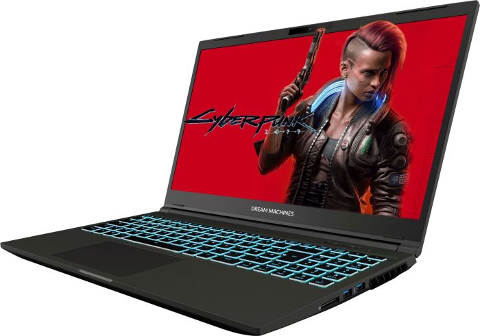 Dream Machines Notebook RG3050-15 15.6FHD IPS, Intel i7-13620H, 16GB, F1TB, NVD3050-4, DOS, black