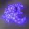 Електрична гірлянда Зірка штора 3 метри на вікно для фотозон синя WYF11BL